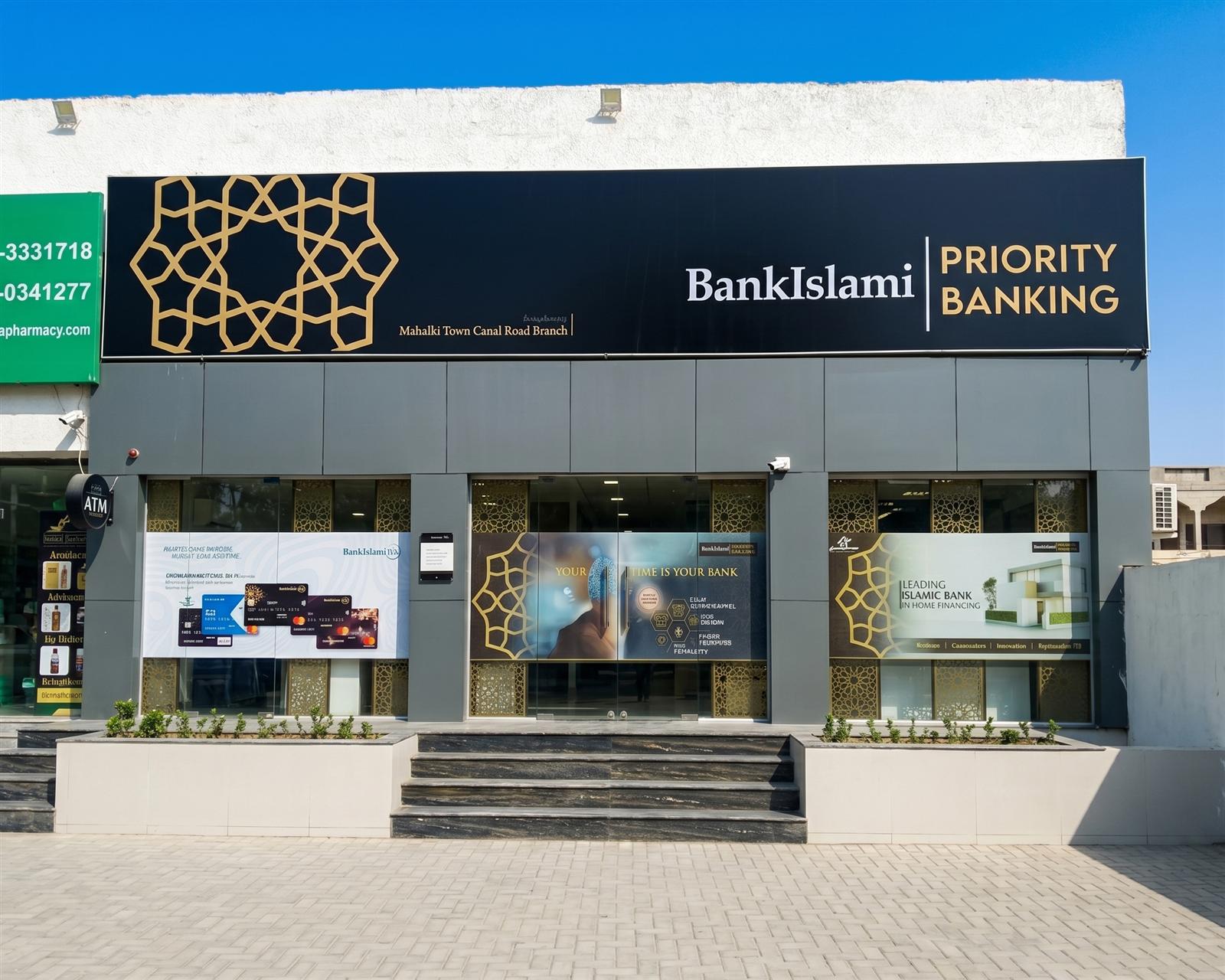 Retail Media fascia signage work
